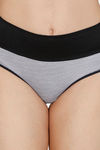 Zivame Anti-Microbial High Rise Full Coverage Tummy Tucker Hipster Panty (Pack of 2) - Multicolor — thumbnail 9